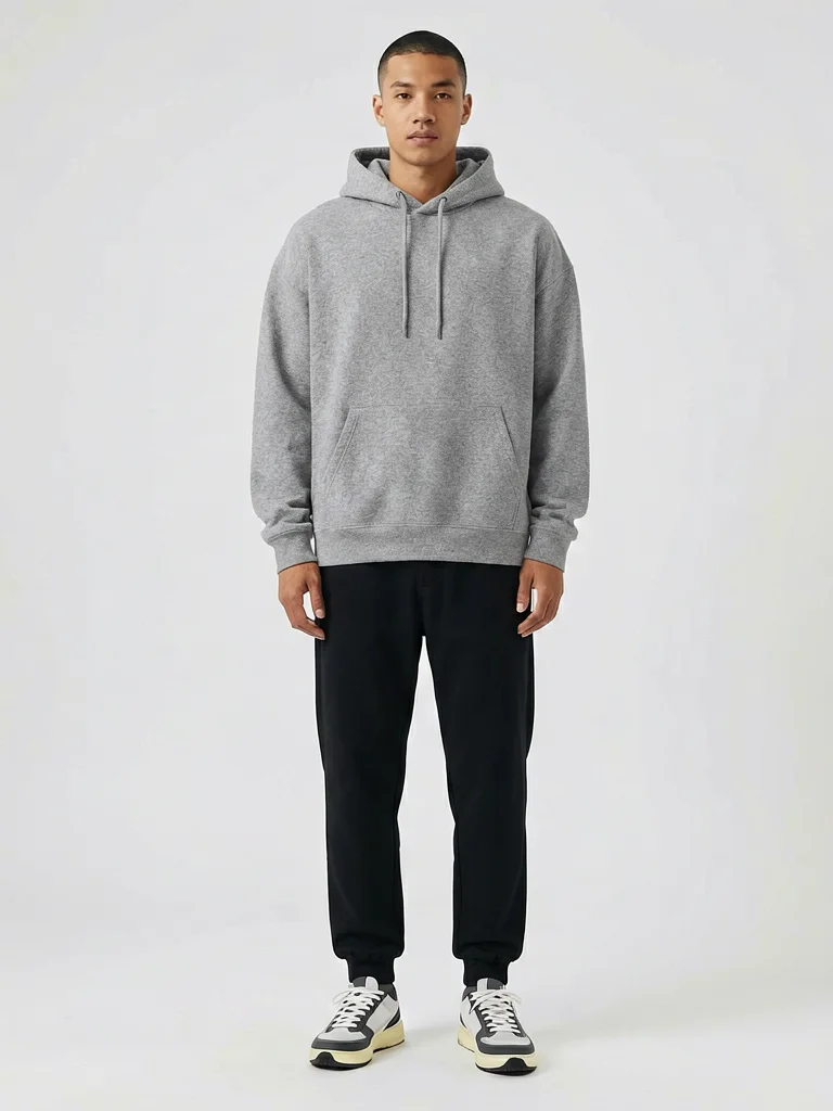 AI Model Photos for Hoodie source garment