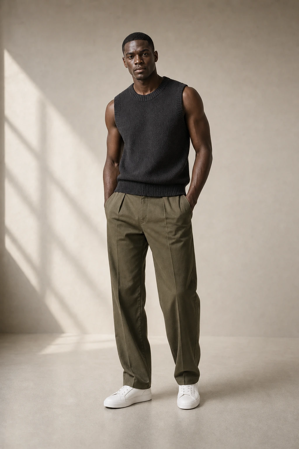 Tre AI fashion model